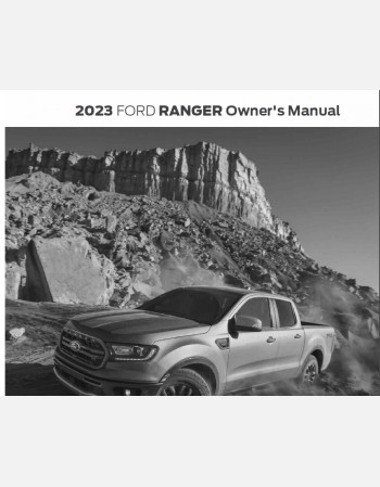 ford ranger 2023 owners manual